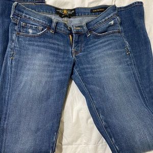 Lucky brand straight leg sz 0/24